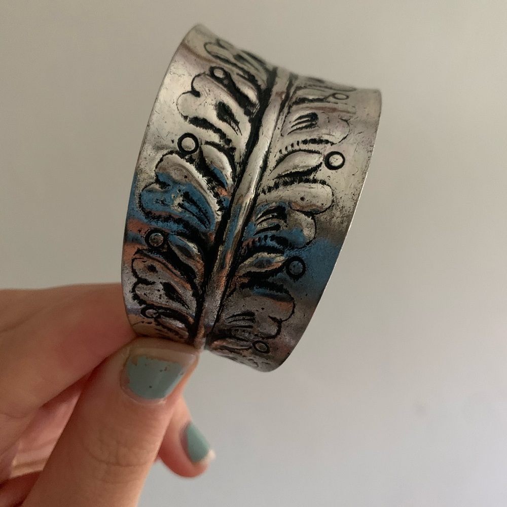 3/$20 • vintage distressed boho cuff bracelet - Picture 4 of 5